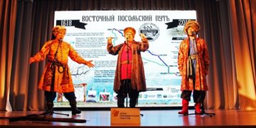 Участники экспедиции «Восточный посольский путь» встретились с жителями Кривошеино