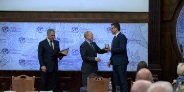Председатель Томского отделения РГО получил госнаграду от Путина