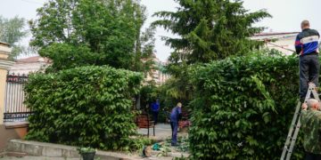 Ищем волонтёров для уборки сквера РГО