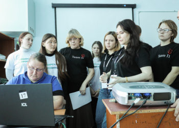 Команда «Сибирской Не_провинции» посетила первый район