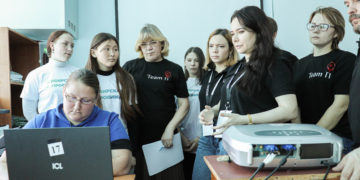 Команда «Сибирской Не_провинции» посетила первый район