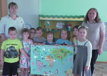 Верхнекетские дошкольники создают свой «Дневник путешественника»