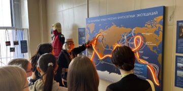 Школьники Томской области могут бесплатно посетить географическое пространство  «Русский путешественник»